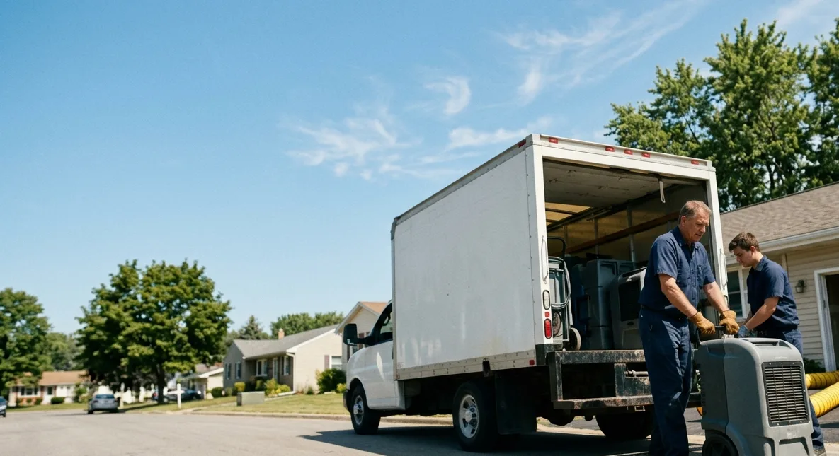 Water Damage Cleanup in Logan, OH near me